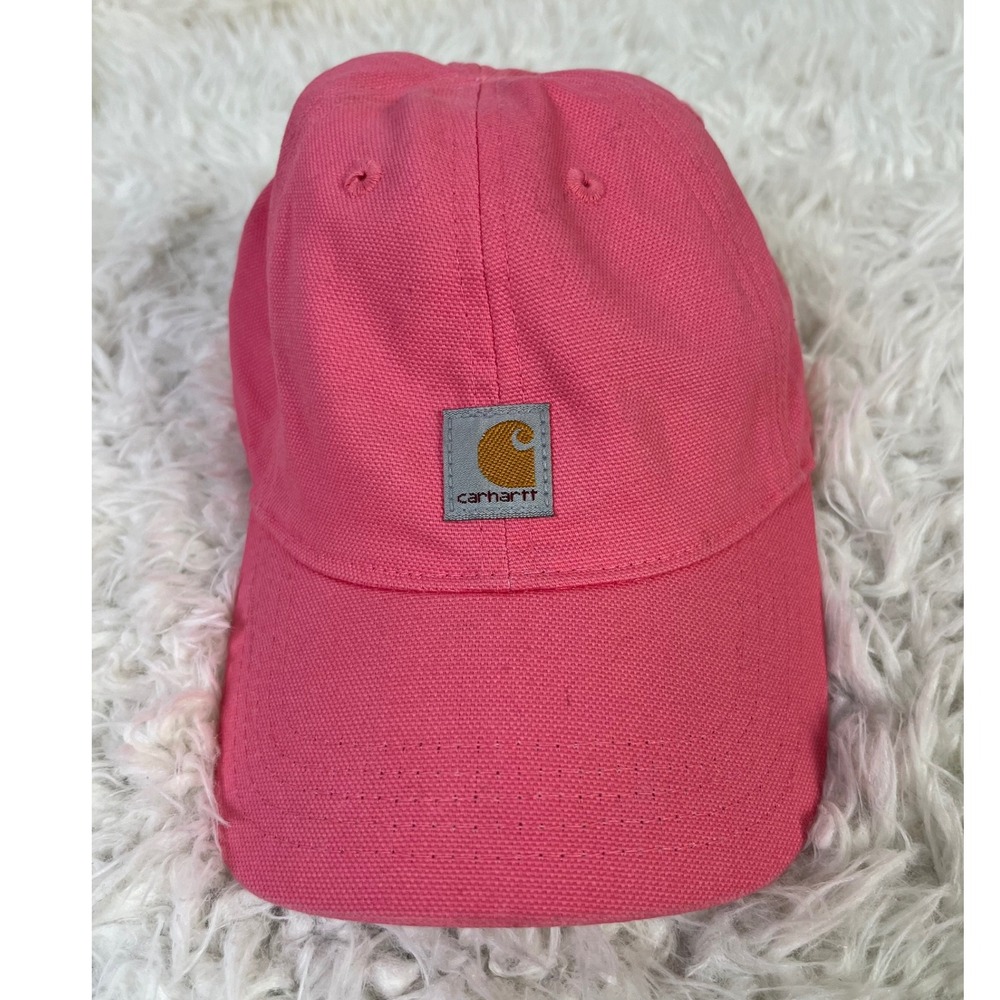 Carhartt‎ Infant Hat Barbie Pink Elastic Baseball Cap Adjustable Baby Toddler